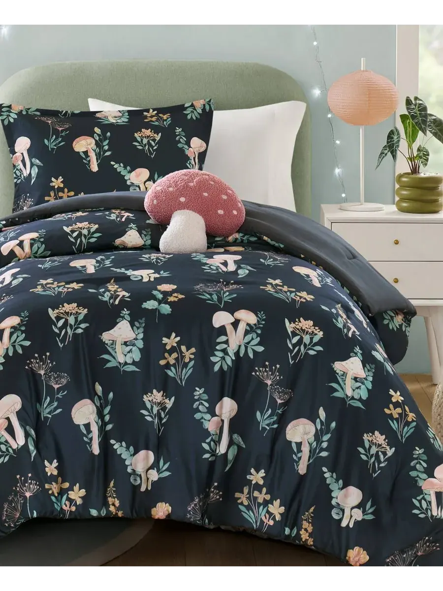 Комплект постельного белья Gwen Mushroom Garden Floral, 3 предмета, размер Twin/Twin XL Intelligent — изображение 8 из 10