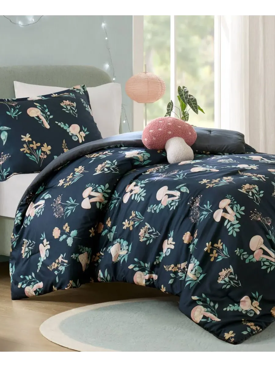 Комплект постельного белья Gwen Mushroom Garden Floral, 3 предмета, размер Twin/Twin XL Intelligent — изображение 9 из 10