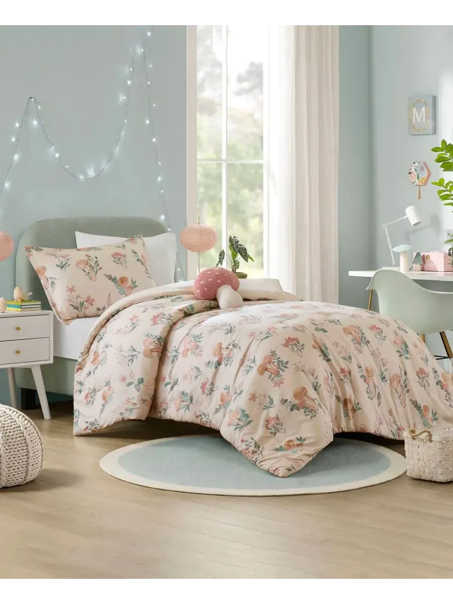 Комплект постельного белья Gwen Mushroom Garden Floral, 3 предмета, размер Twin/Twin XL Intelligent — изображение 2 из 10