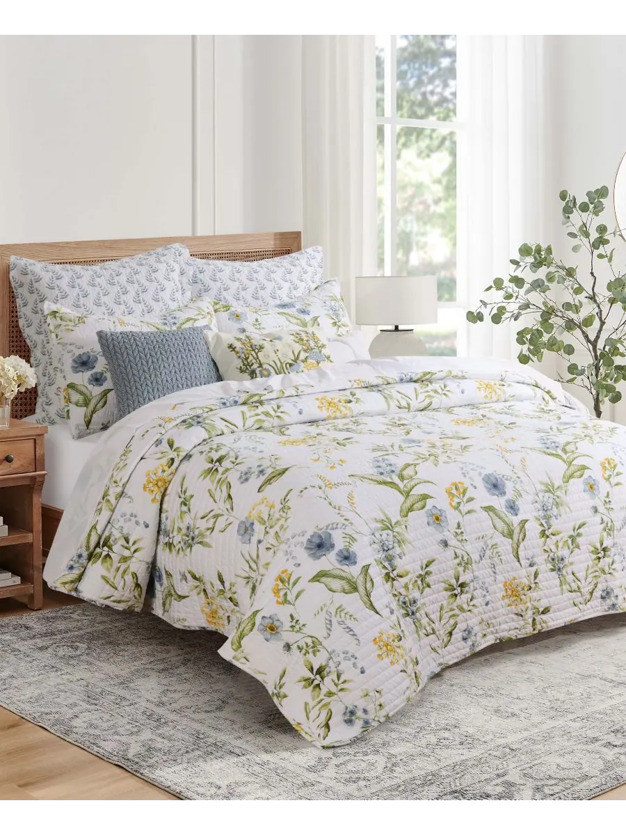 Комплект постельного белья Viviana Watercolor Floral, 2 предмета, размер Twin Levtex