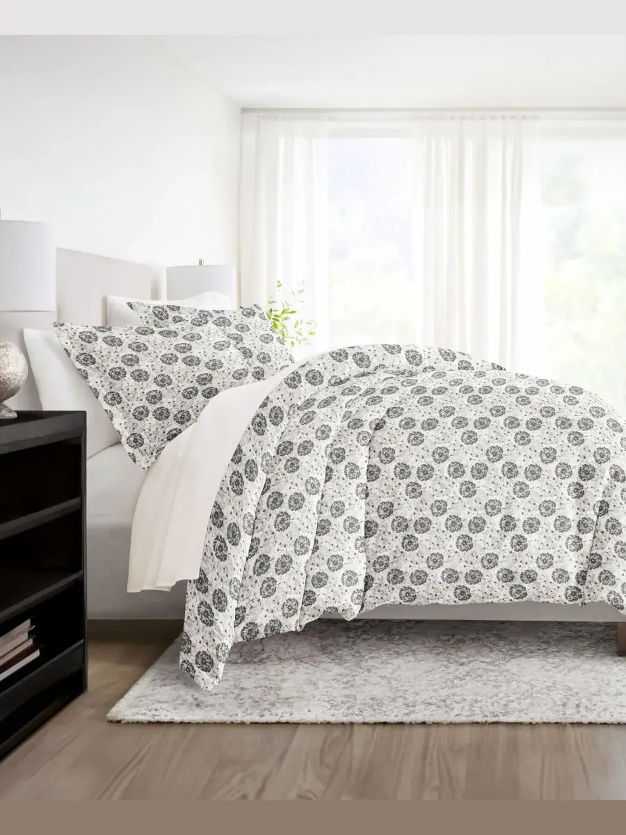 Комплект постельного белья Tranquil Sleep из 2 предметов с узором, размер Twin/Twin XL Ienjoy Home — изображение 7 из 9