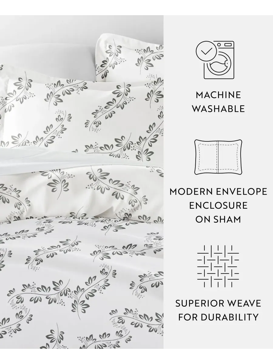 Комплект постельного белья Tranquil Sleep из 2 предметов с узором, размер Twin/Twin XL Ienjoy Home — изображение 5 из 9