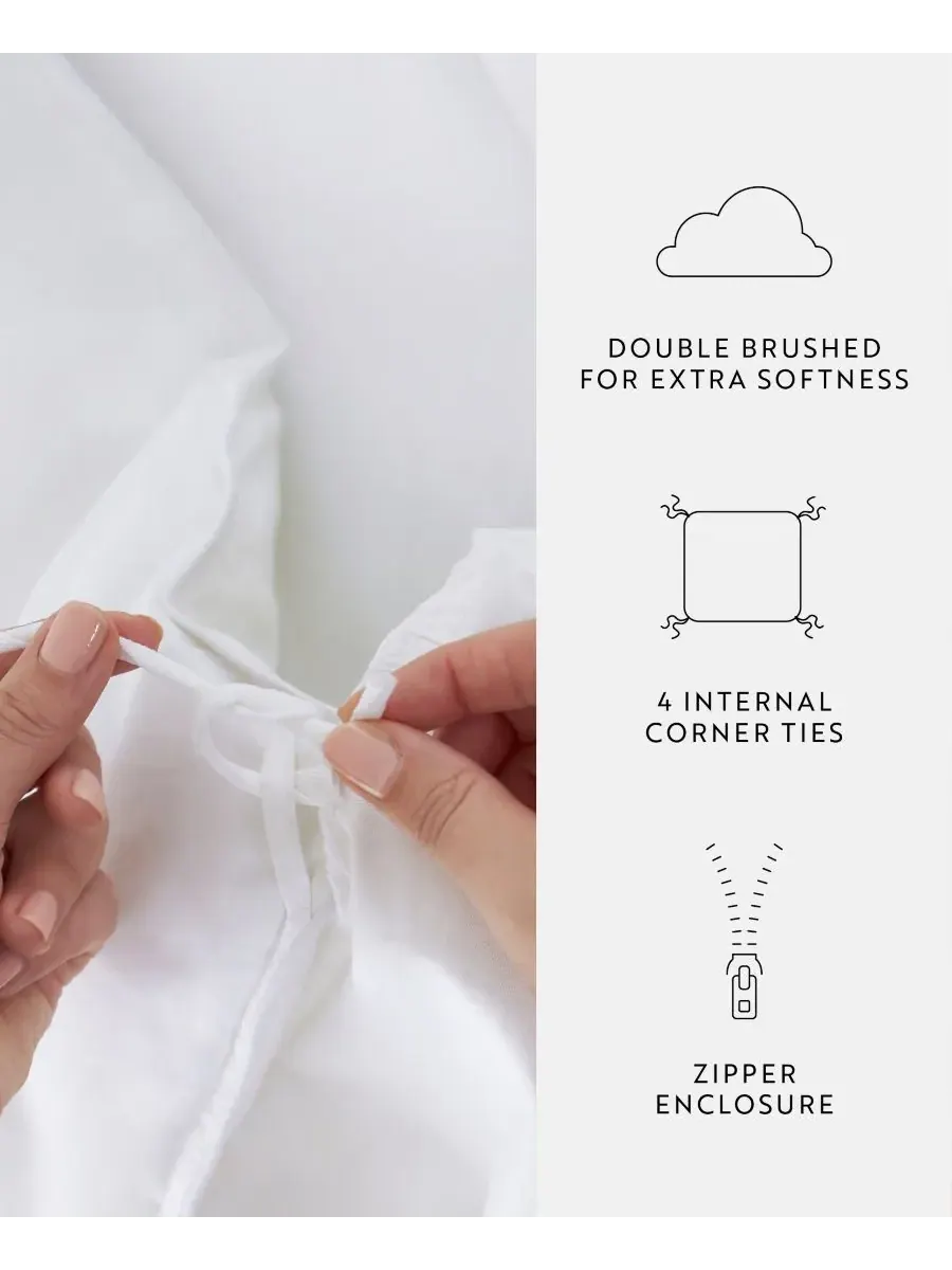 Комплект постельного белья Tranquil Sleep из 2 предметов с узором, размер Twin/Twin XL Ienjoy Home — изображение 4 из 10