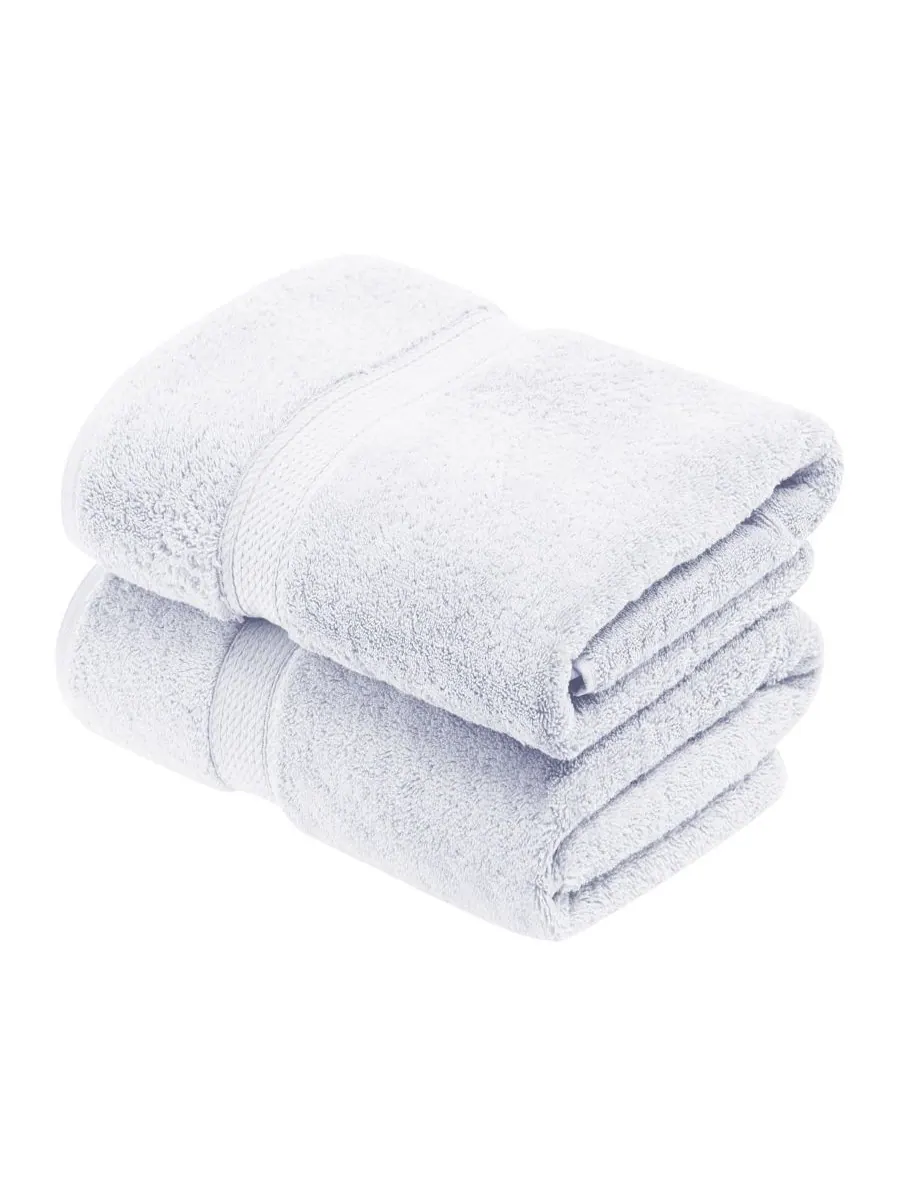 Набор из 2 банных полотенец из 100% египетского хлопка Superior, White, 2 piece set — изображение 1 из 7, белый