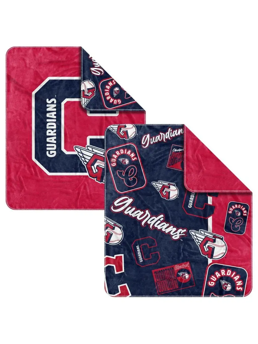 Плед Cleveland Guardians Dream Weave, 127×152 см Logo Brands