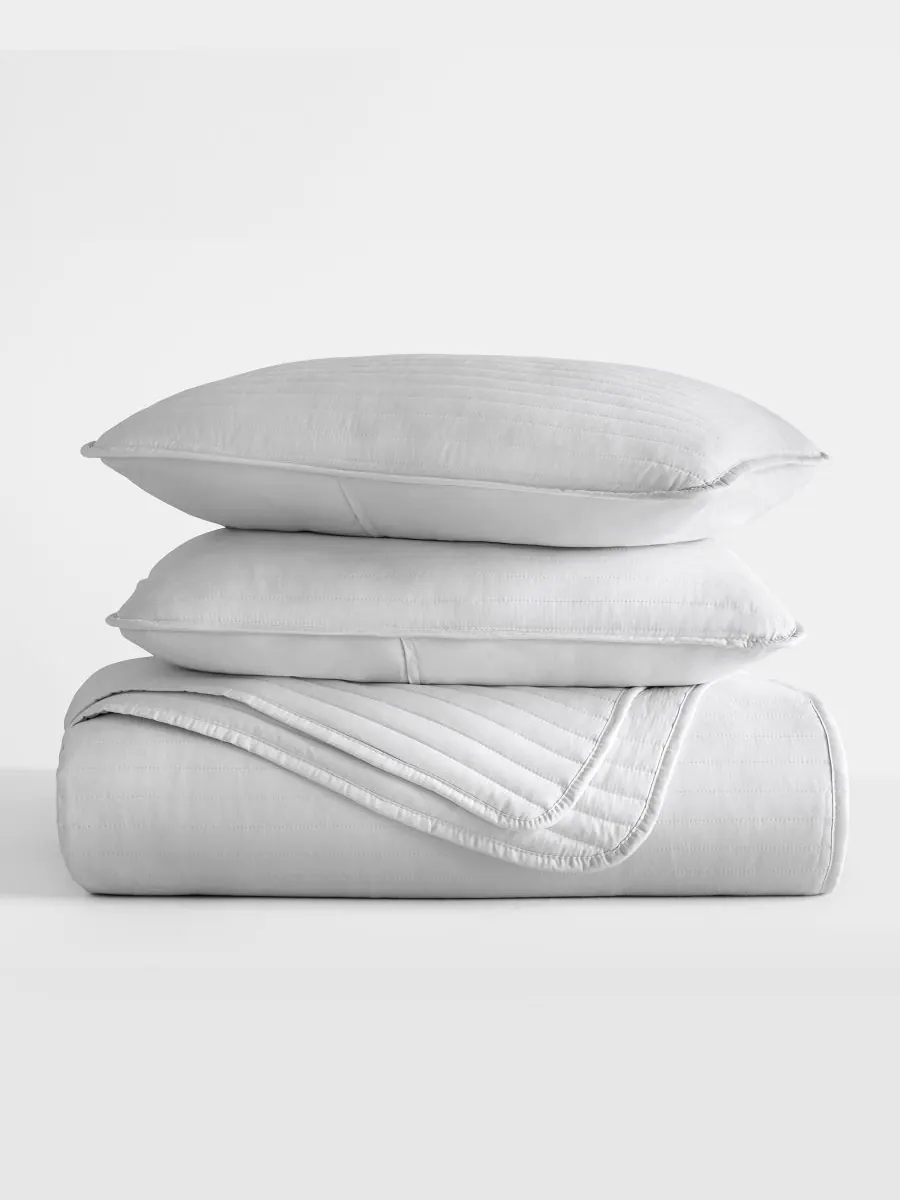 Комплект постельного белья «Полосатая строчка», 2 предмета, размер Twin/Twin XL Ienjoy Home — изображение 6 из 10