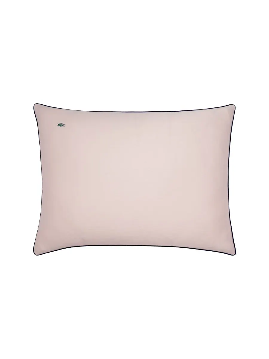 Комплект постельного белья Lacoste Tiebreak Solid из 2 предметов, размер Twin Lacoste Home — изображение 4 из 9, розовый