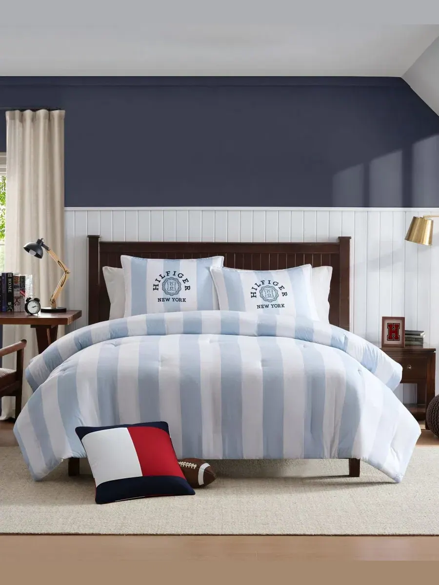Комплект стеганого одеяла Berkeley Stripe Tommy Hilfiger