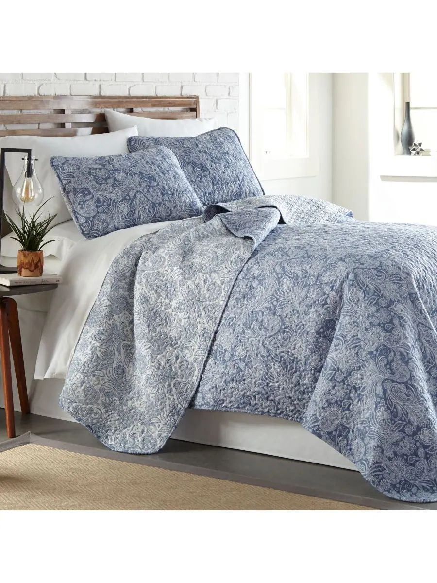 Комплект постельного белья Boho Perfect Paisley, легкий, двусторонний, размер Full/Queen Southshore — изображение 1 из 3