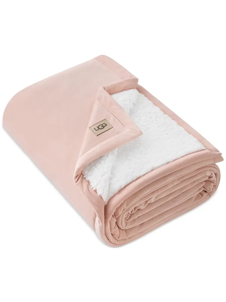 Плед из искусственного меха Bliss, 127 x 178 см Ugg — изображение 3 из 4, серый