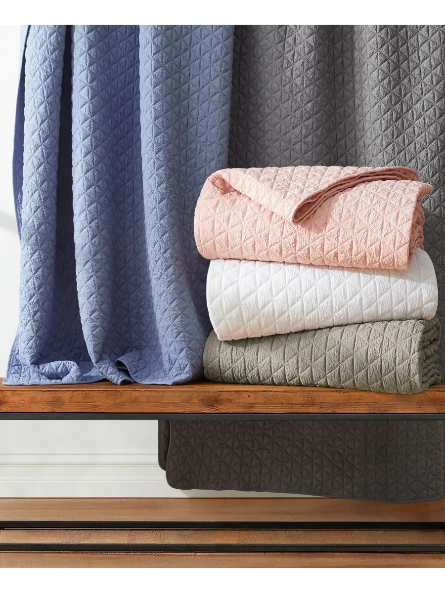 Комплект постельного белья Homthreads Rowan Enzyme Wash из 3 предметов, размер King/California King — изображение 6 из 10