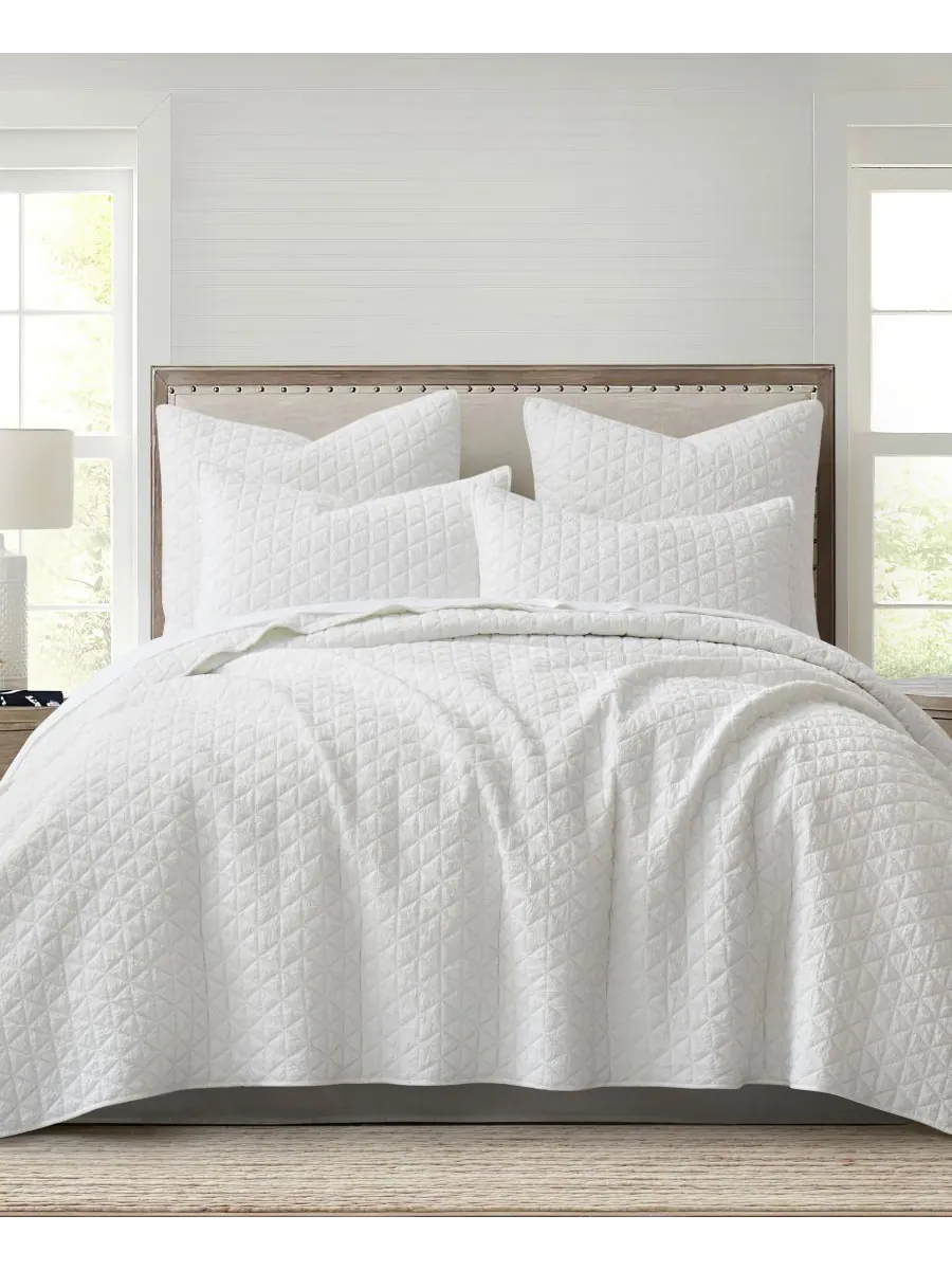 Комплект постельного белья Homthreads Rowan Enzyme Wash из 3 предметов, размер King/California King