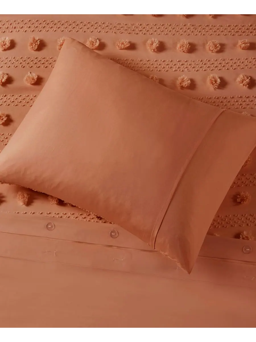 Комплект постельного белья Lucy Clip Jacquard из 3 предметов, размер Full/Queen Intelligent Design — изображение 8 из 10