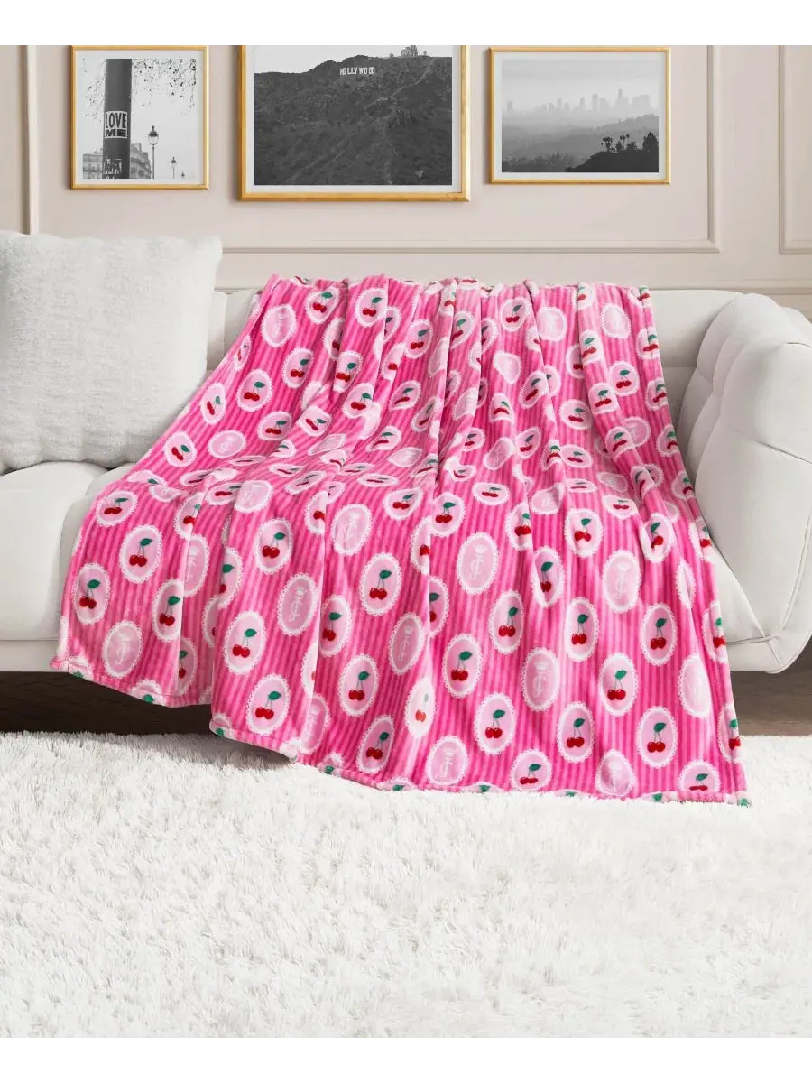 Легкий, ультрамягкий плюшевый плед, 152 x 229 см Juicy Couture