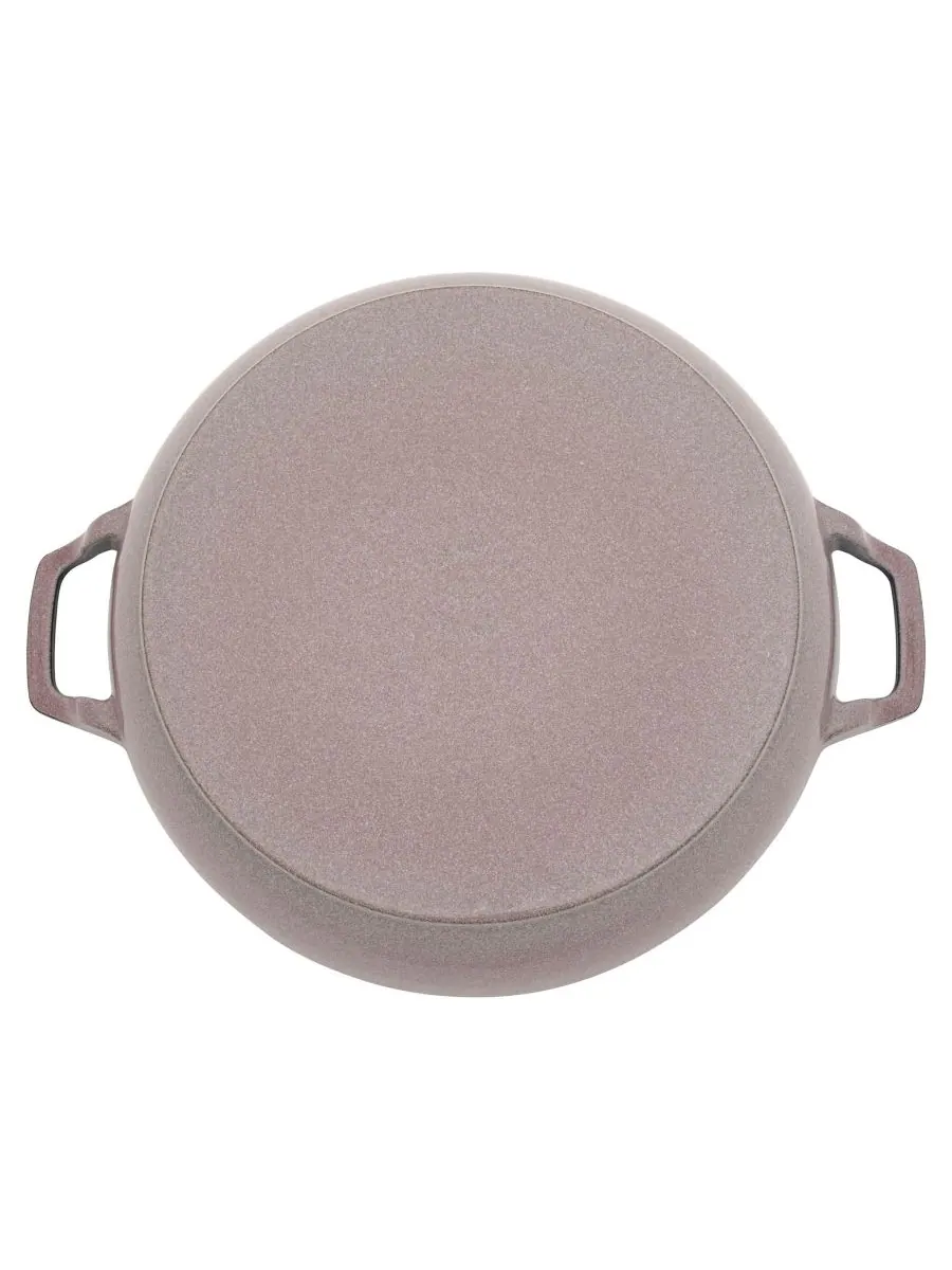 Жаровня Staub Braiser со стеклянной крышкой, 30 см, 3.4 л, сиреневый — изображение 4 из 5, фиолетовый