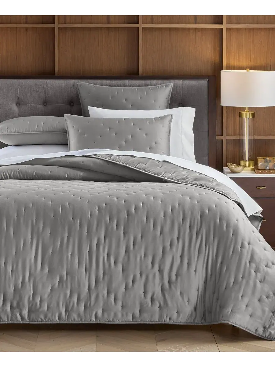 Покрывало из лиоцелла, 3 предмета, King Hotel Collection — изображение 1 из 6, чернильный