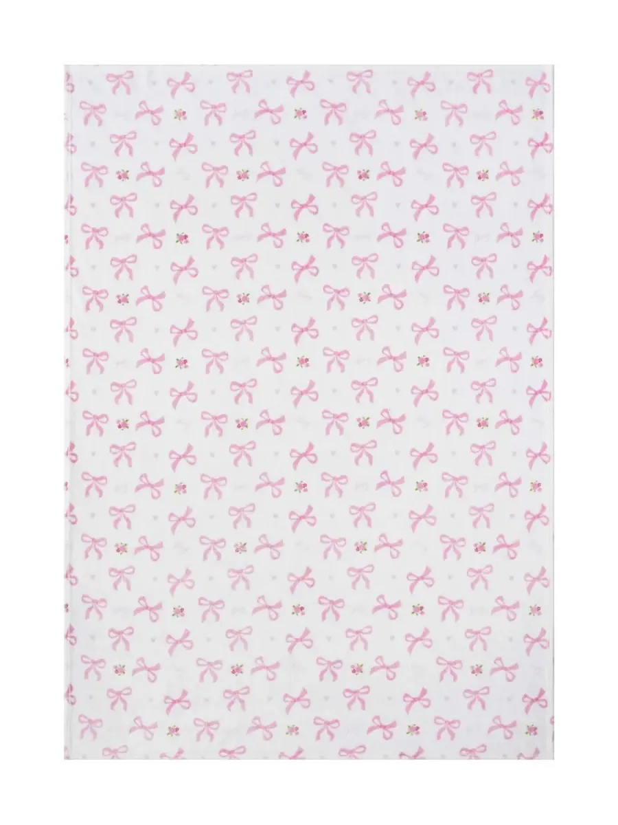 Детский плюшевый плед, 127 x 178 см Juicy Couture — изображение 4 из 5, белый