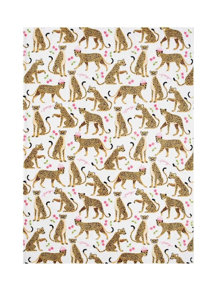 Детский плюшевый плед, 127 x 178 см Juicy Couture — изображение 4 из 5, белый