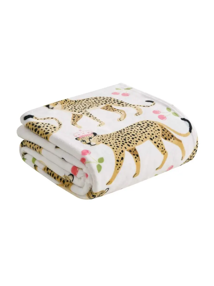 Детский плюшевый плед, 127 x 178 см Juicy Couture — изображение 5 из 5, белый