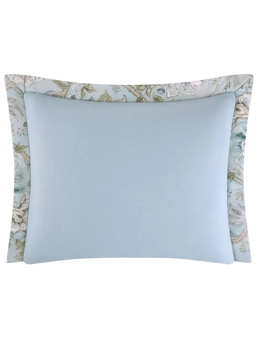 Комплект постельного белья Josephine Floral 4-Piece Comforter Set Rose Tree — изображение 5 из 5, синий