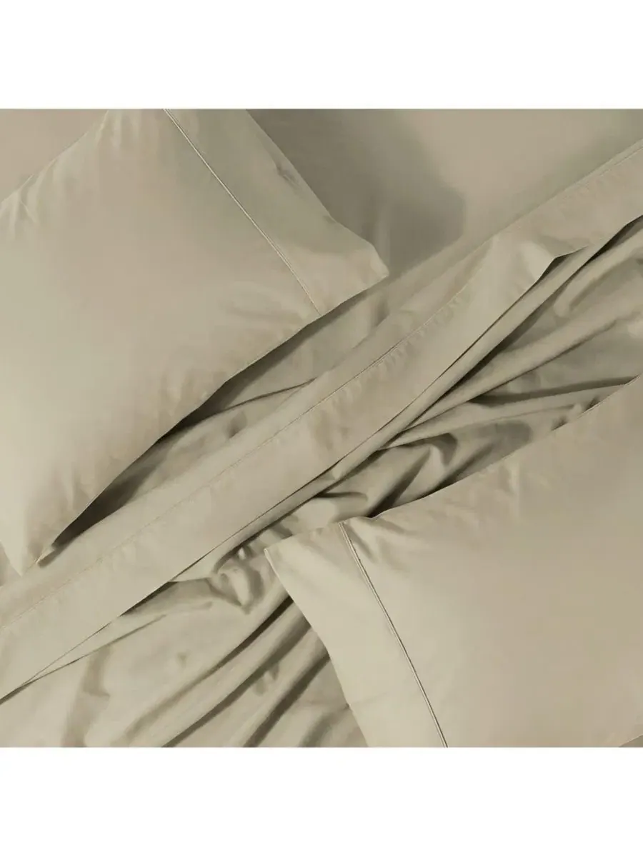 Комплект постельного белья из перкаля, 4 предмета, California King, Cool and Crisp Percale Egyptian — изображение 2 из 3
