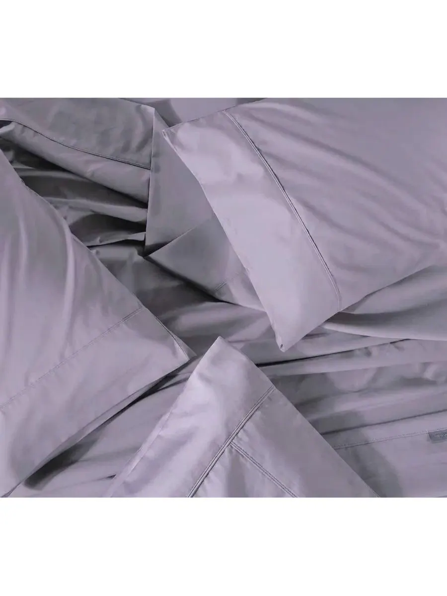 Комплект постельного белья из перкаля Cool and Crisp Percale Cotton Sheet Set Egyptian Linens — изображение 3 из 3