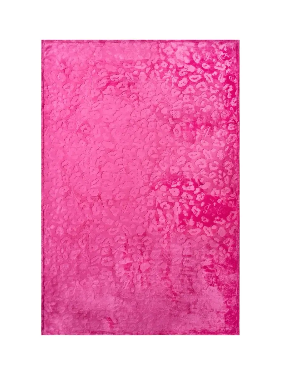 Плед 152 см x 229 см с тиснением Juicy Couture — изображение 5 из 7, розовый