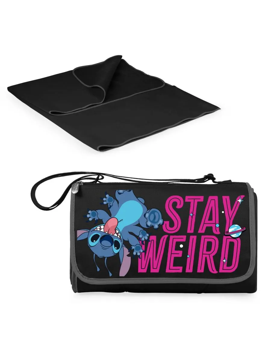 Плед для пикника Oniva Lilo and Stitch Outdoor Picnic Blanket Tote Disney
