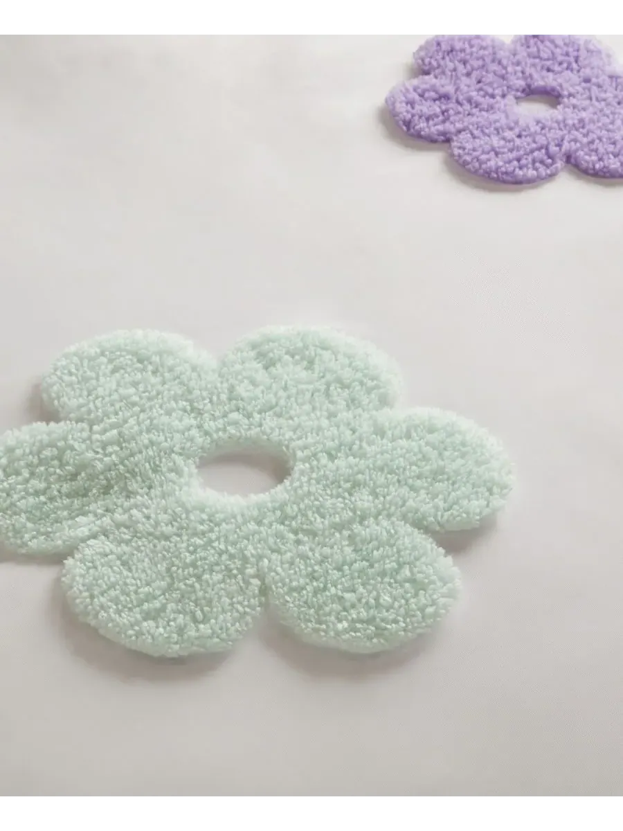 Комплект постельного белья Intelligent Design Gracie Floral Reversible из 3 предметов, размер Twin — изображение 9 из 9