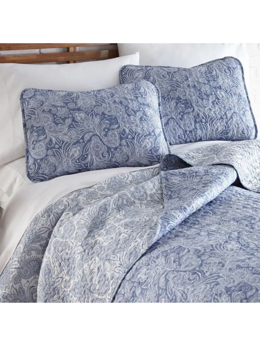 Комплект постельного белья Boho Perfect Paisley, легкий, двусторонний, размер King/California King — изображение 4 из 5