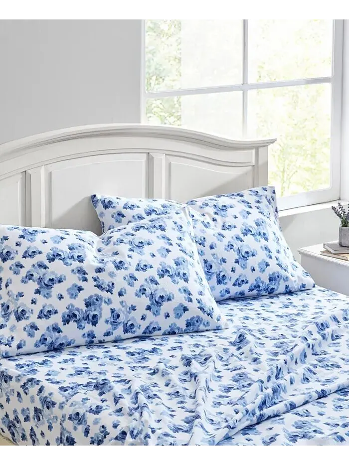 Наборы простыней из хлопковой фланели Laura Ashley — изображение 4 из 6