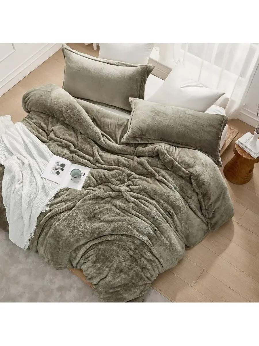 Увеличенное покрывало с чехлом, вызывающее кому - Цвет шалфея Coma Inducer — изображение 2 из 4, серебристый