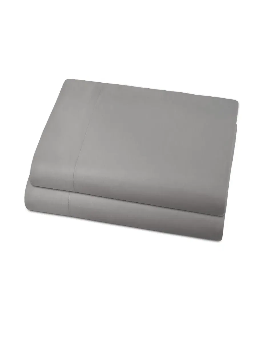 Комплект простыней без резинки, 2 шт., Full Southshore Fine Linens — изображение 1 из 5, серый