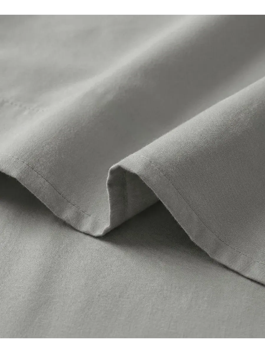 Комплект простыней без резинки, 2 шт., Full Southshore Fine Linens — изображение 2 из 5, серый