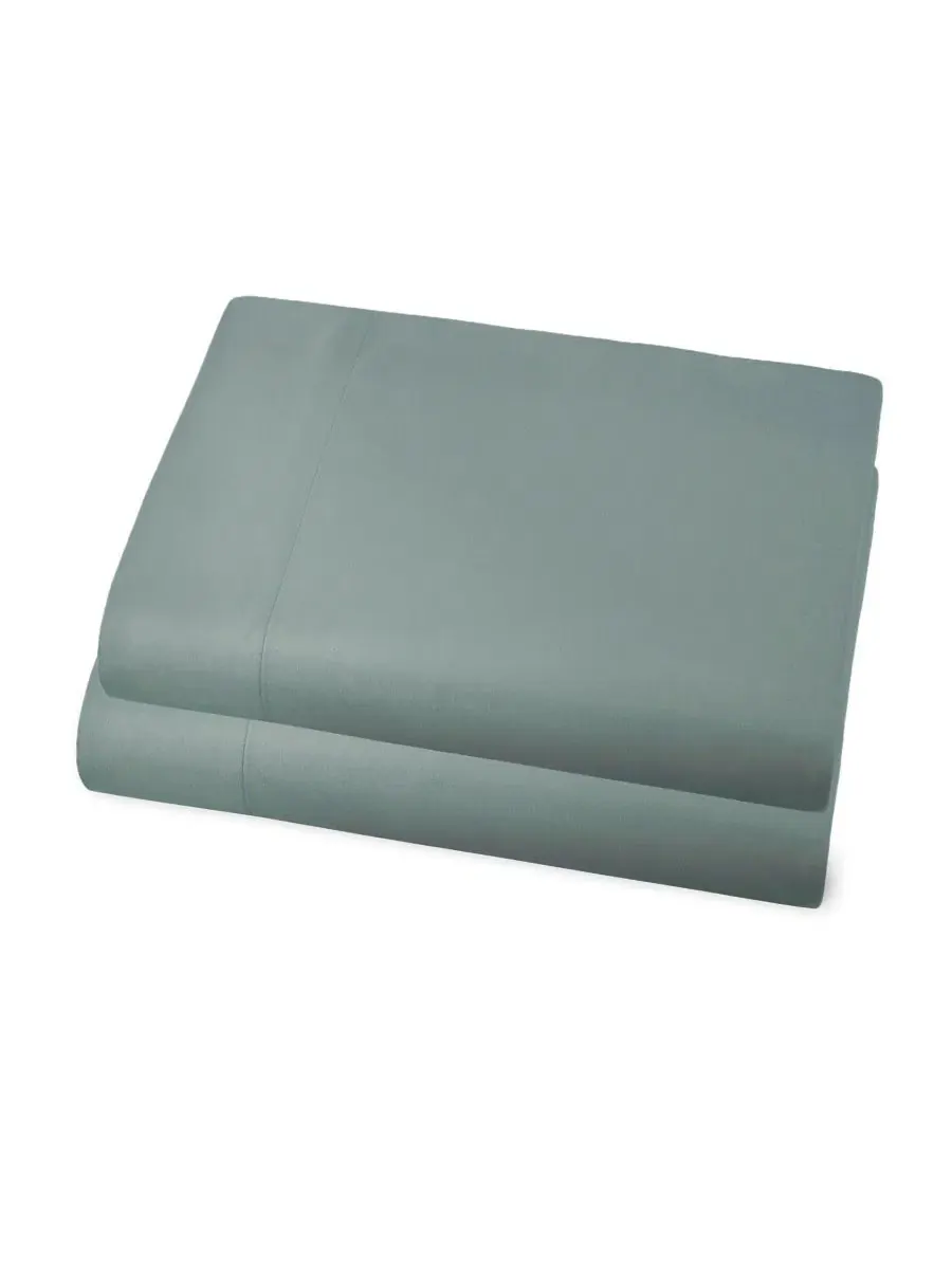Комплект простыней Vilano Premium Ultra Soft 2-Pack Flat Sheet Set, Full Southshore Fine Linens — изображение 1 из 5, синий
