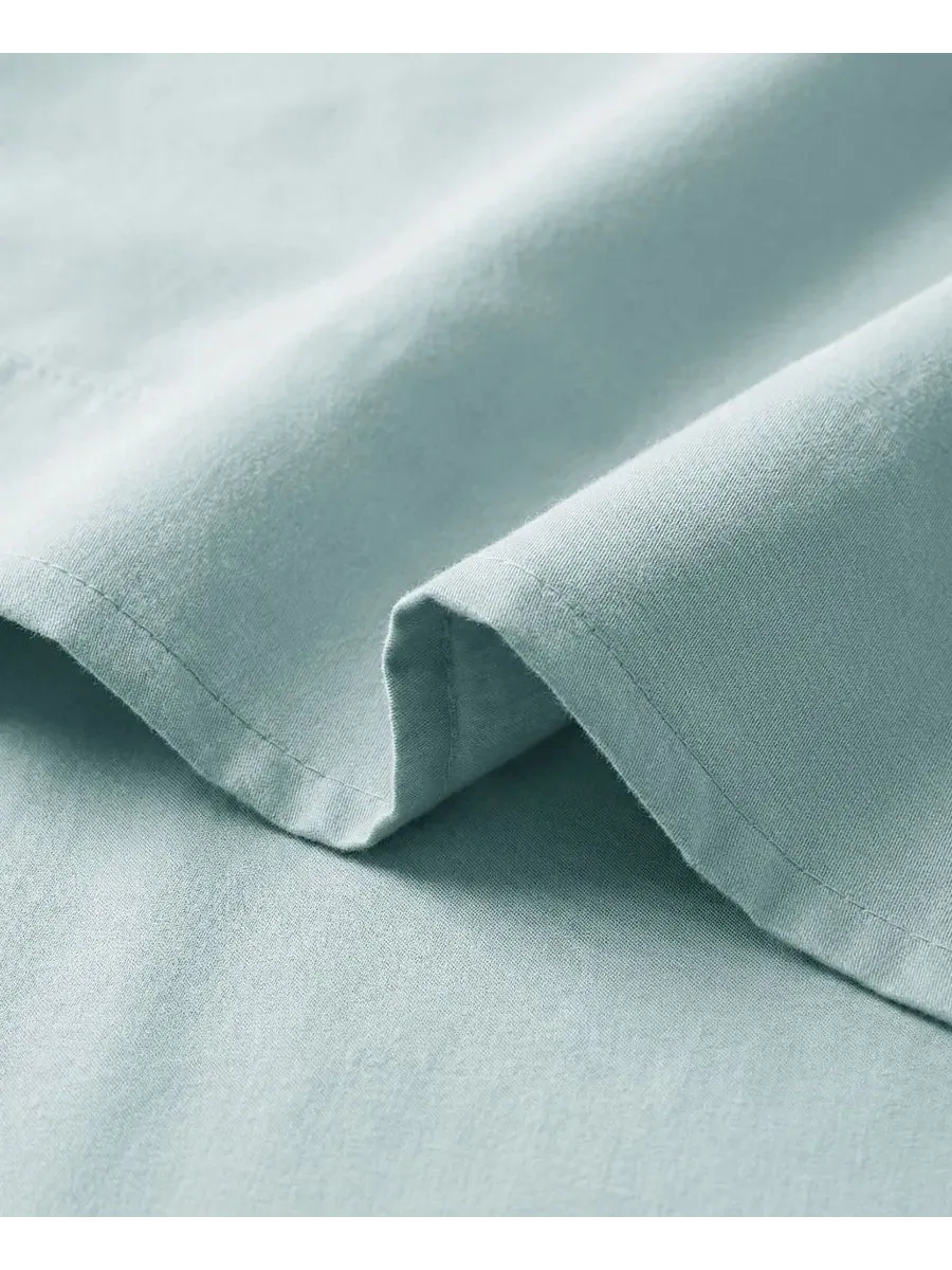 Комплект простыней 2 шт., 203x239 см, из полиэстера Southshore Fine Linens — изображение 2 из 5, синий