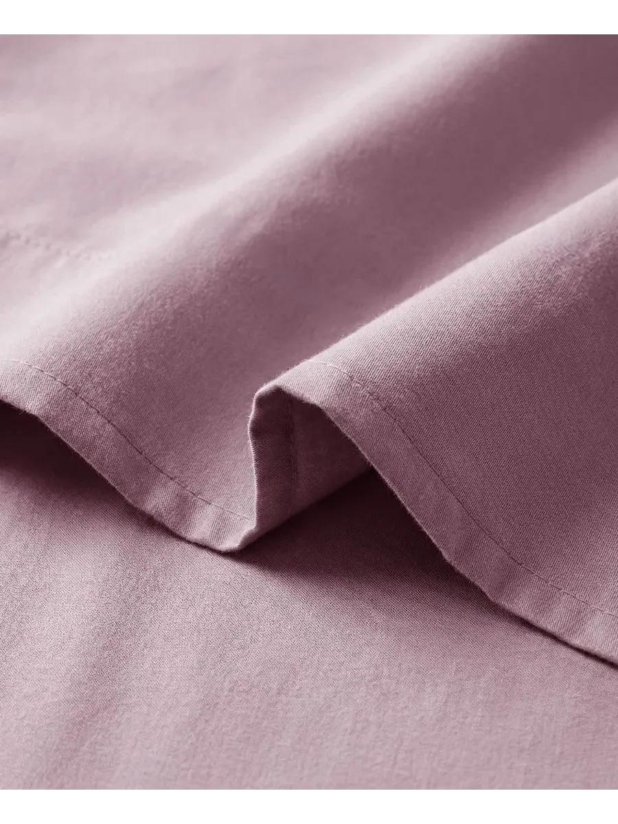 Комплект простыней из 2 шт., 203x239 см, Vilano Premium Ultra Soft Southshore Fine Linens — изображение 2 из 5, фиолетовый