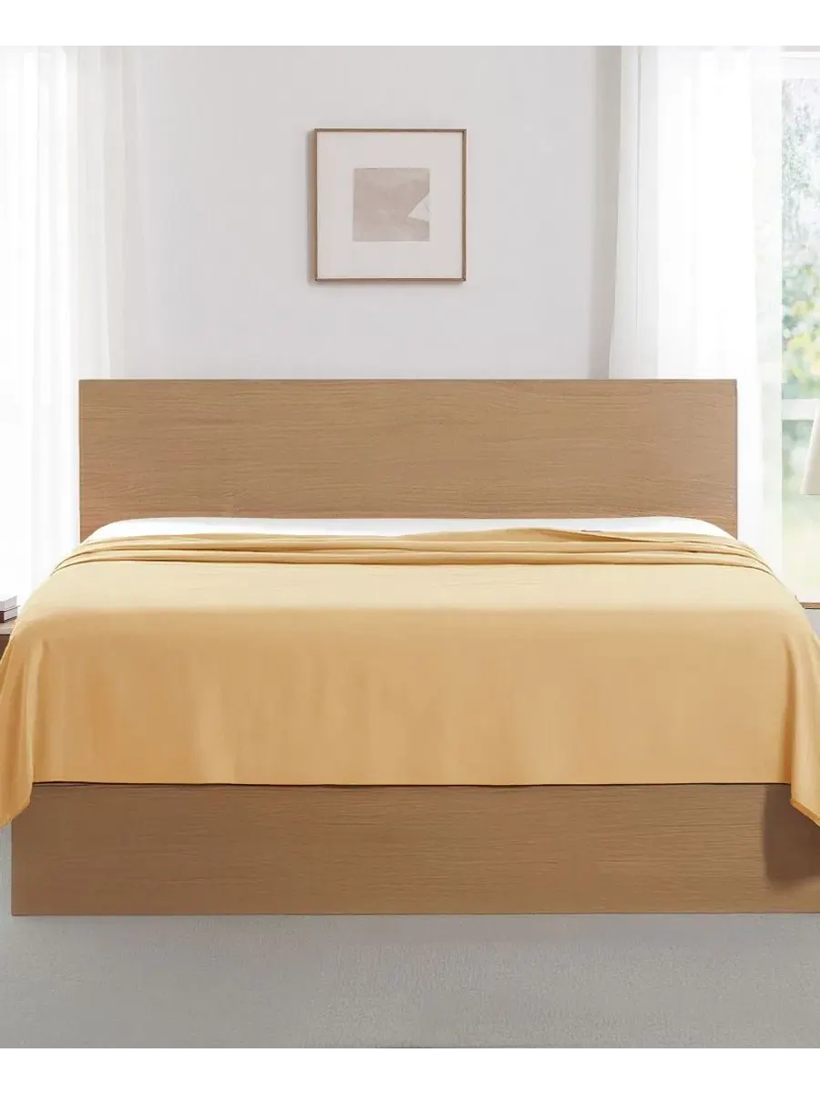 Комплект из 2 простыней Vilano Premium Ultra Soft, Full Southshore Fine Linens — изображение 5 из 5, желтый