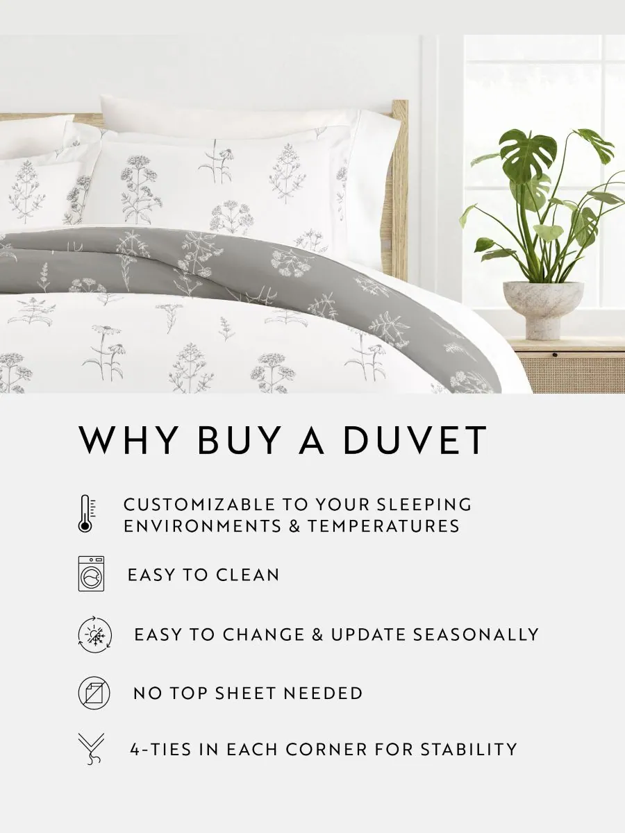 Комплект постельного белья Ultra Soft, двусторонний, 3 предмета, размер Full/Queen ienjoy Home — изображение 6 из 9