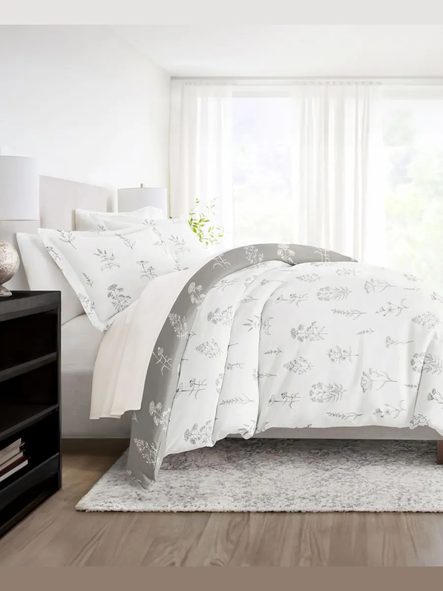 Комплект постельного белья Ultra Soft, двусторонний, 3 предмета, размер Full/Queen ienjoy Home — изображение 9 из 9