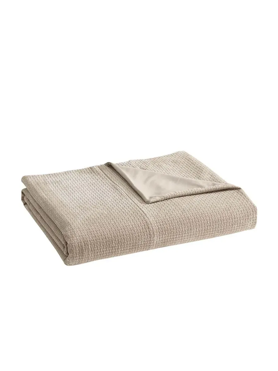 Покрывало Jessa Basketweave 3-Piece Coverlet Set, Queen Riverbrook Home — изображение 4 из 6, лунный