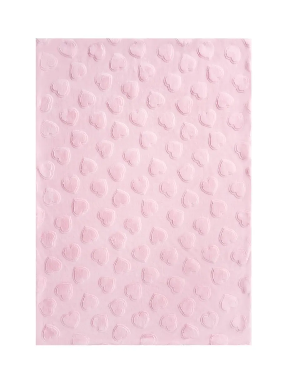Плед из искусственного меха, 50 x 70 дюймов Juicy Couture — изображение 5 из 5, светлый розовый