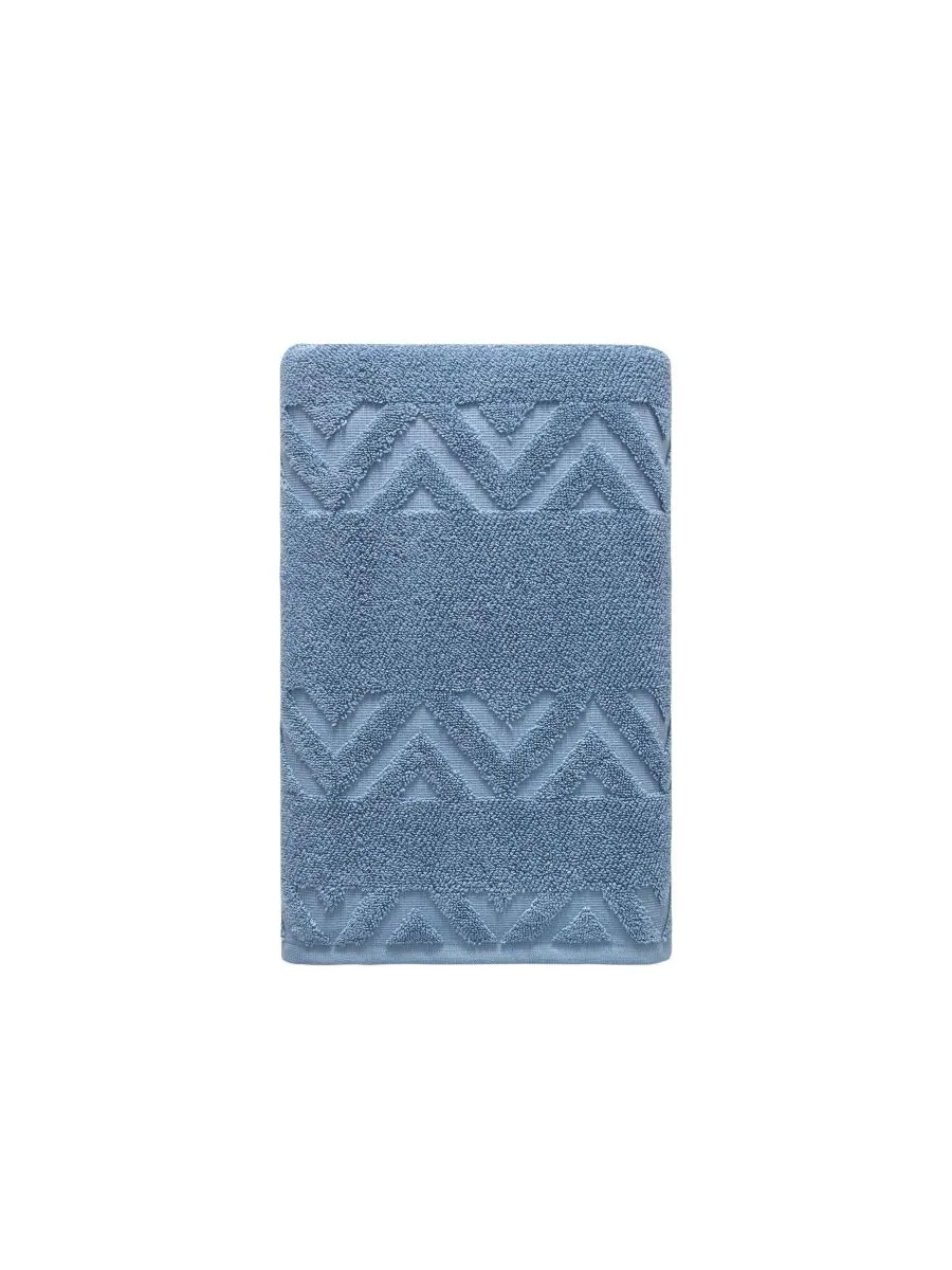 Роскошное банное полотенце из турецкого хлопка из коллекции sovrano. OZAN PREMIUM HOME — изображение 1 из 1, синий