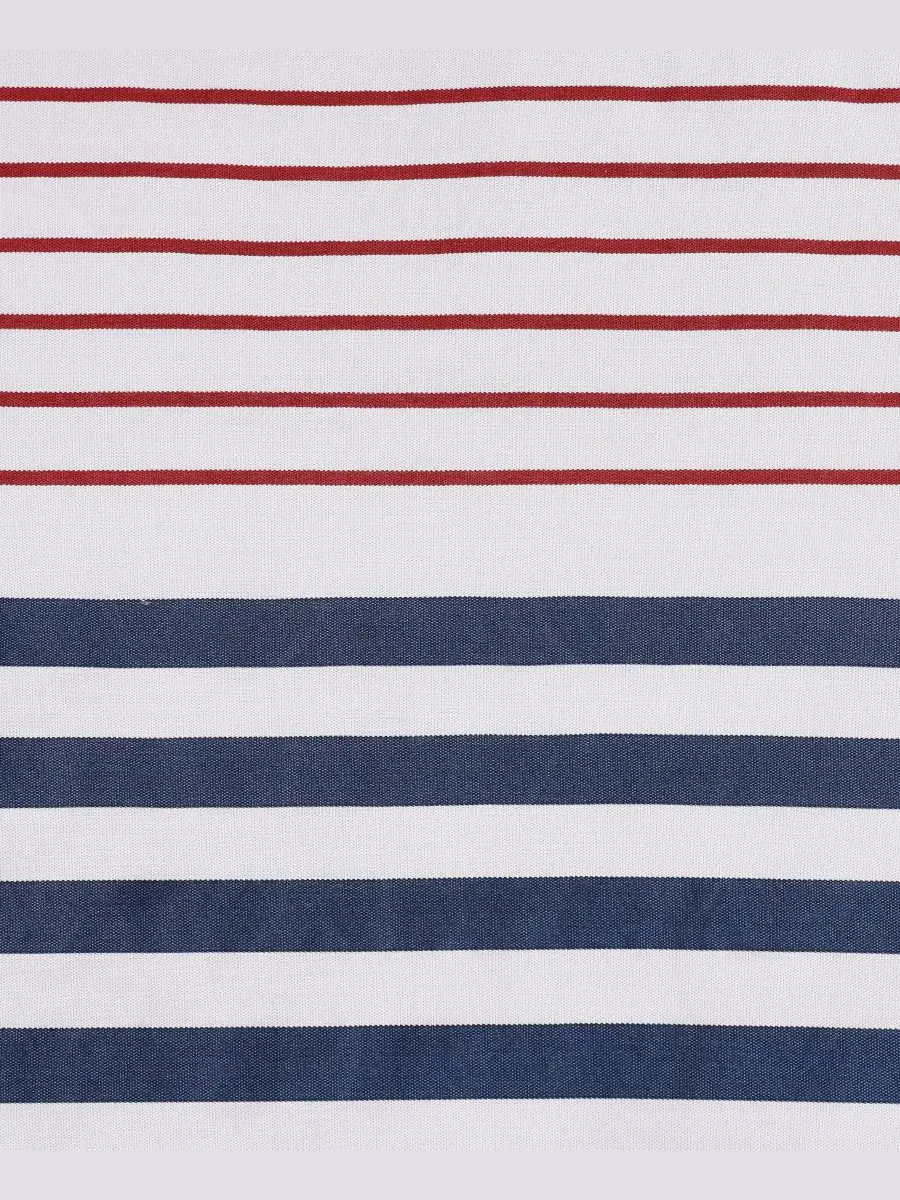 Tommy Hilfiger комплект постельного белья Бруклин из хлопка в полоску размер Twin, 2 предмета — изображение 4 из 8, красный