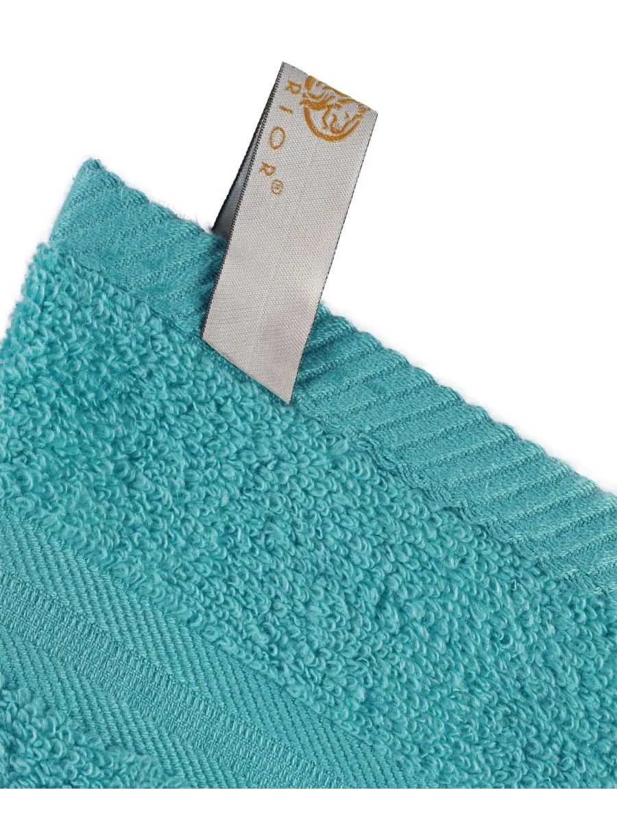 Набор из 6 полотенец Smart Dry Zero Twist Cotton разных цветов Superior — изображение 2 из 8, бирюзовый