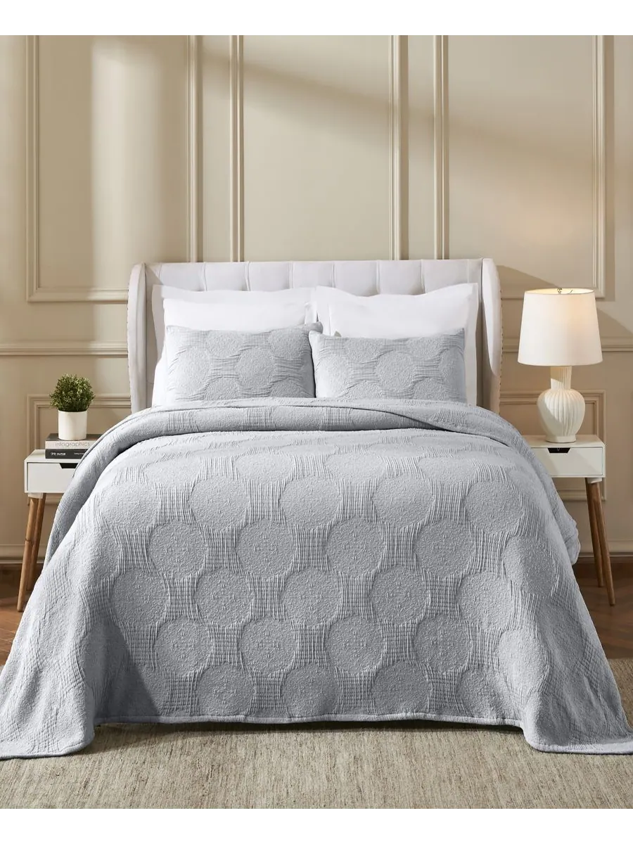 Комплект постельного белья Tanta Crinkle Woven из 3 предметов, размер King Superior — изображение 1 из 6
