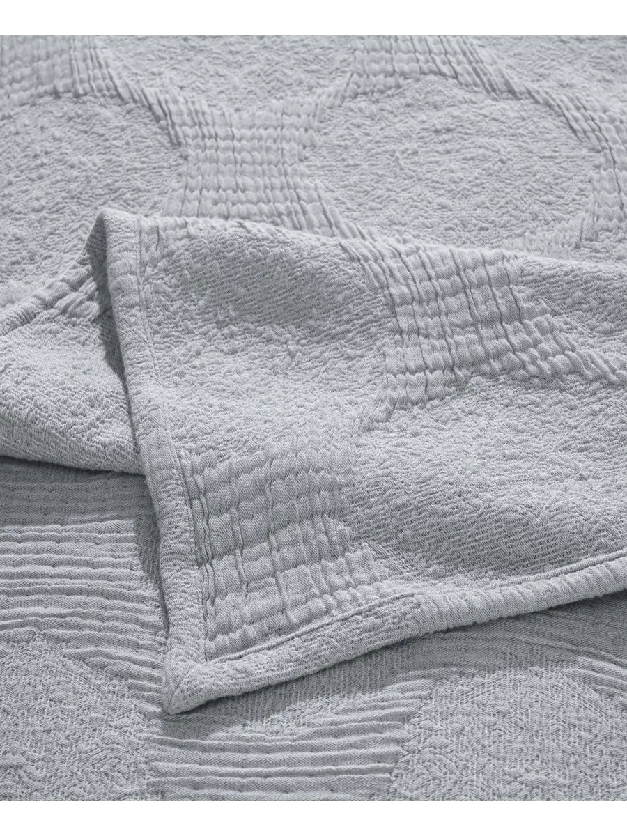 Комплект постельного белья Tanta Crinkle Woven из 3 предметов, размер King Superior — изображение 3 из 6