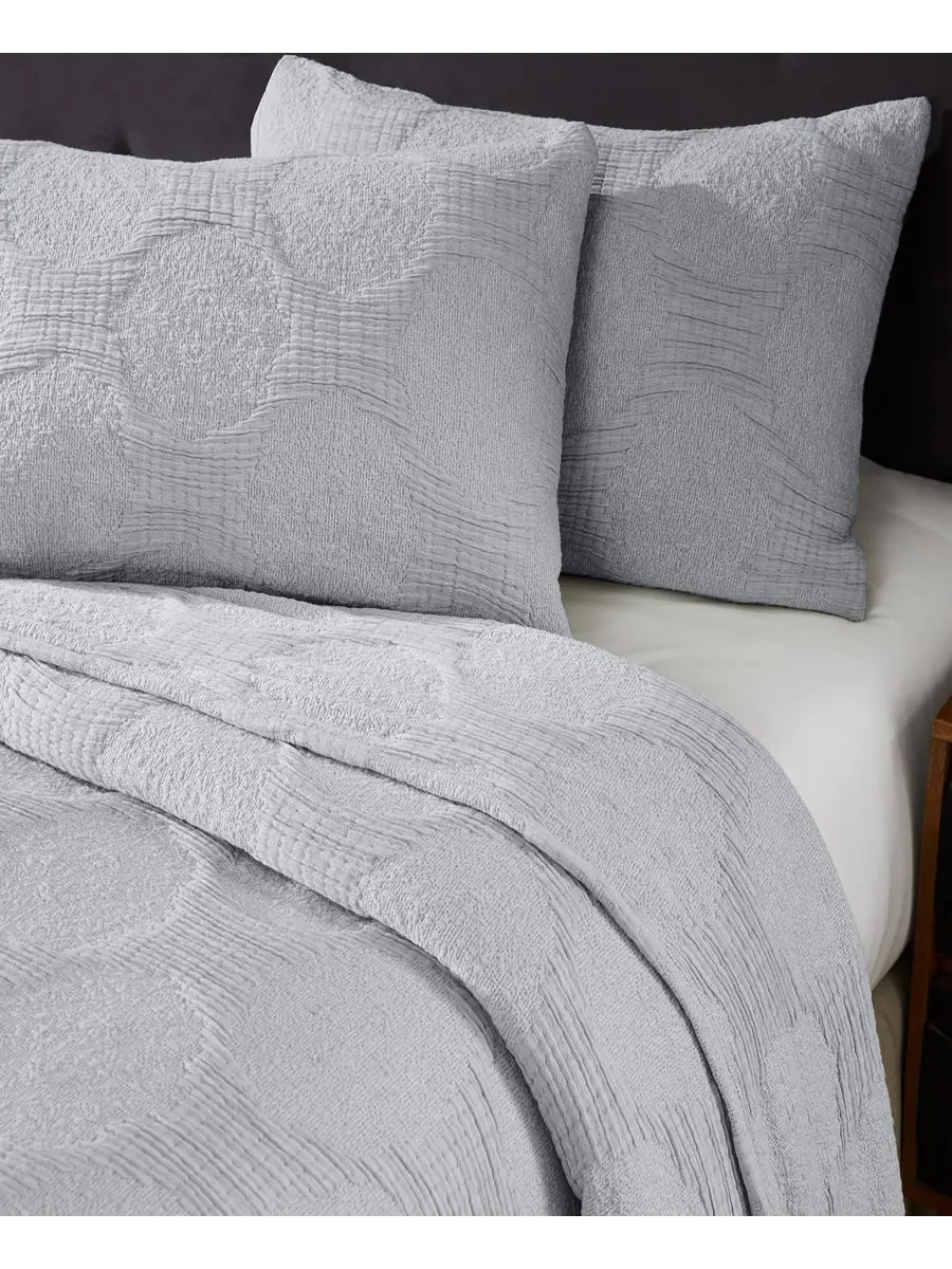 Комплект постельного белья Tanta Crinkle Woven из 3 предметов, размер King Superior — изображение 5 из 6