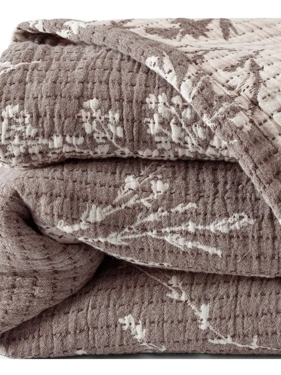 Покрывало из хлопка с эластаном, модель Textured Coverlet Lands' End