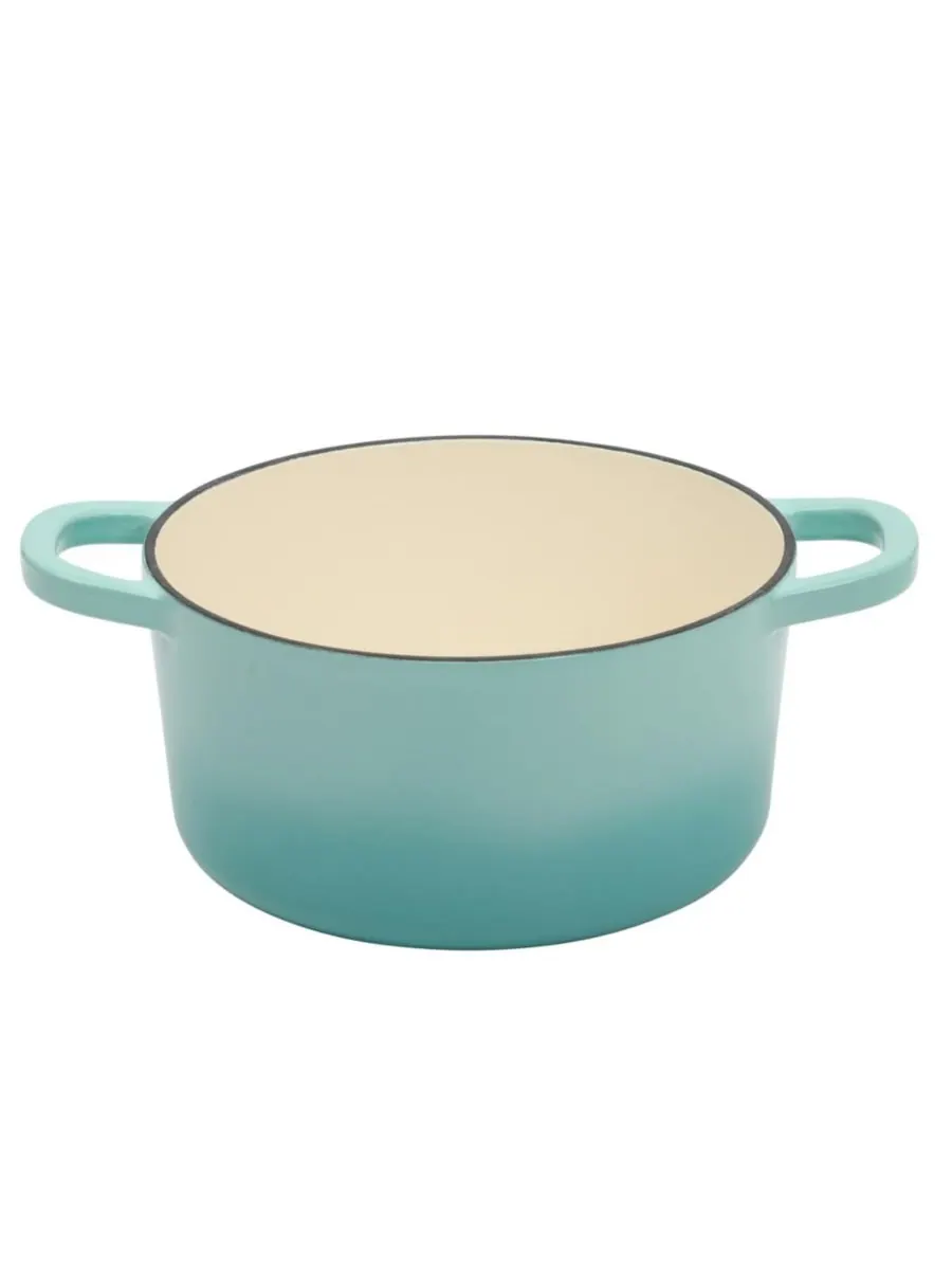 Кастрюля-жаровня Artisan объемом 3 кварты (3 литра) - розовая Crock Pot — изображение 2 из 9, голубой синий